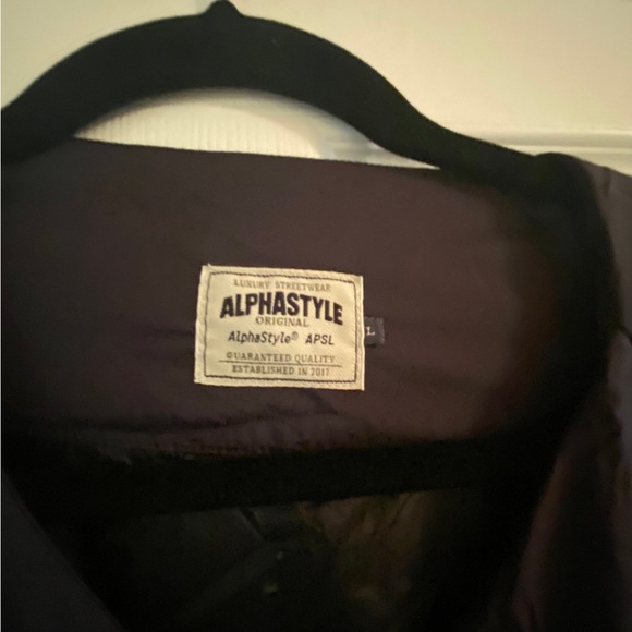 ALPHASTYLE Womens Nylon Jacket New Large-Sample Great Condition-No Tags - Picture 5 of 12